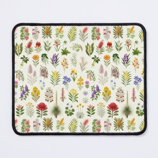 Item preview, Flowers of Australia Retro Style Botanical Plant Identification  designed and sold by kakarikihill.