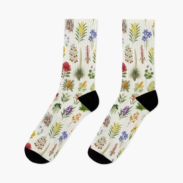 Item preview, Flowers of Australia Retro Style Botanical Plant Identification  designed and sold by kakarikihill.