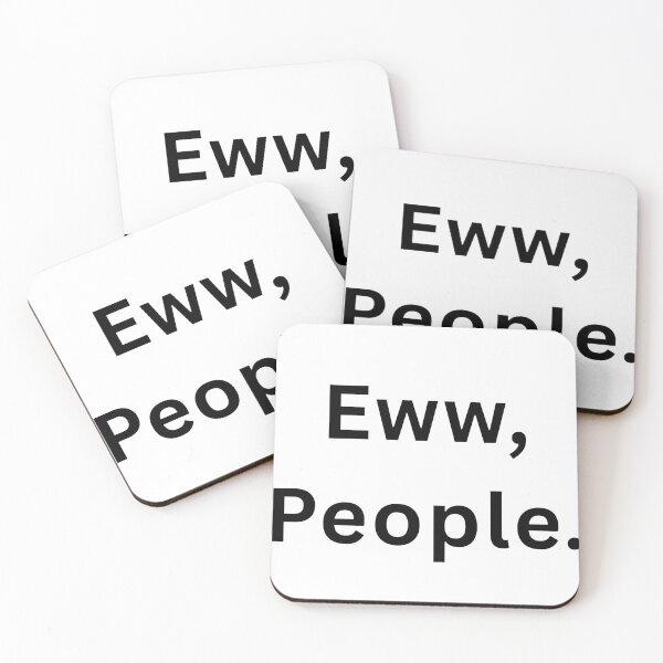 Item preview, Funny "Eww People" Typography for Introverts designed and sold by SKSSTYLe.