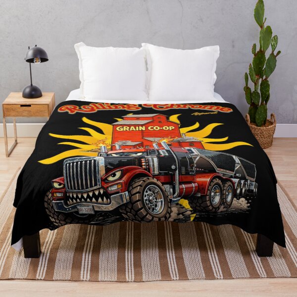 Item preview, Peterbilt Grain Hauler Cartoon designed and sold by rharrisphotos.