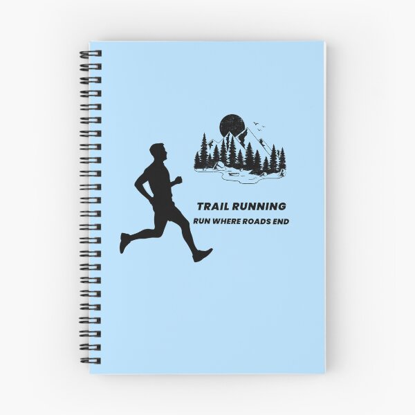 Item preview, Trail Running Run Where Roads End man designed and sold by Rockyctees.