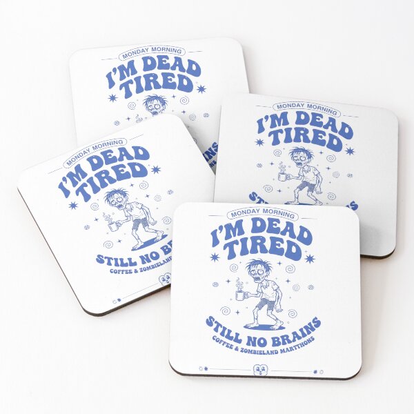 Item preview, Monday Morning Zombie designed and sold by ThinkQuietlyProject.