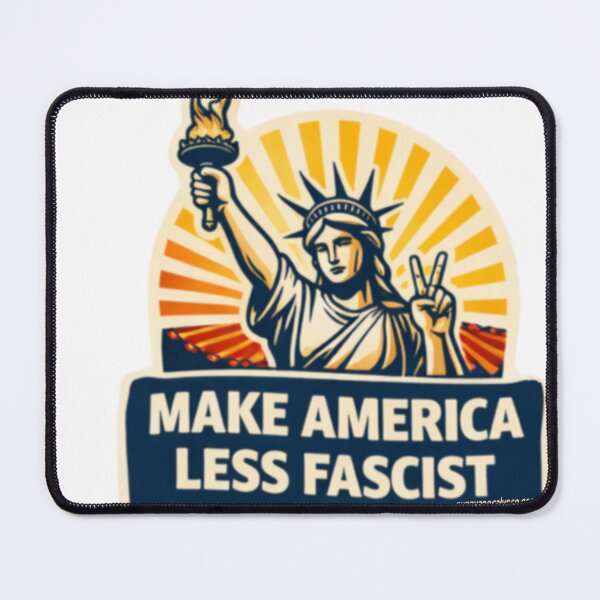 Item preview, Make America Less Fascist Lady Liberty designed and sold by Sunny Apocalypse .