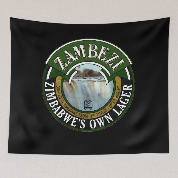 Item preview, Zambezi Zimbabwe's Own Lager Logo designed and sold by eshovip.
