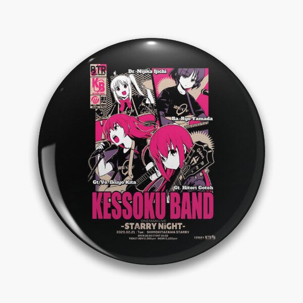 Item preview, Bocchi The Rock - Kessoku Band designed and sold by Daisy-Creates.