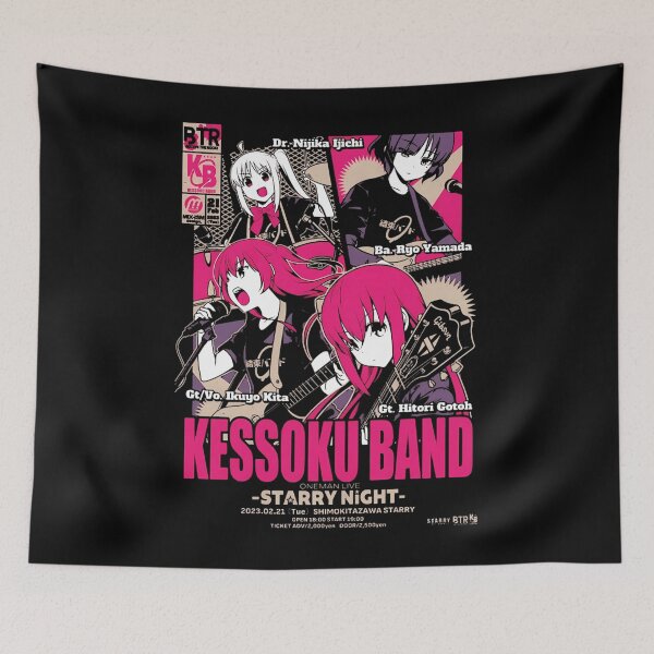 Item preview, Bocchi The Rock - Kessoku Band designed and sold by Daisy-Creates.