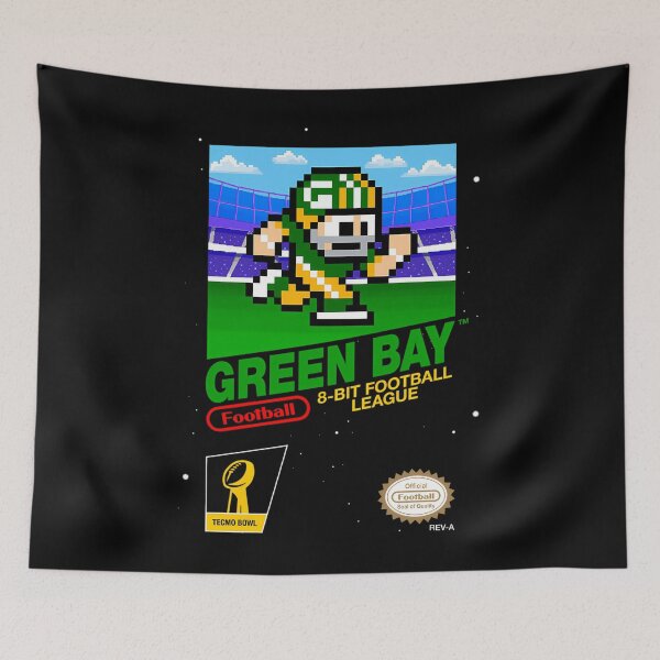 Item preview, Green Bay Packers 8-Bit Videogames designed and sold by Daisy-Creates.