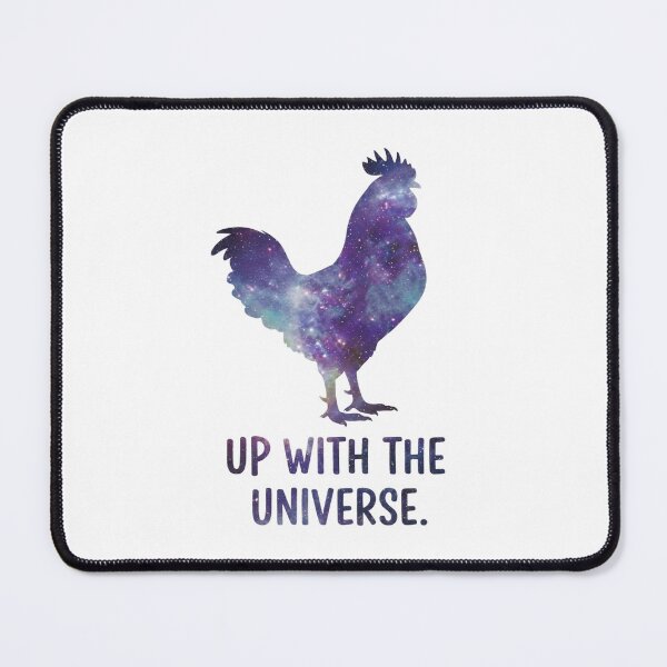 Item preview, Up With the Universe – Rooster Silhouette designed and sold by Larku.