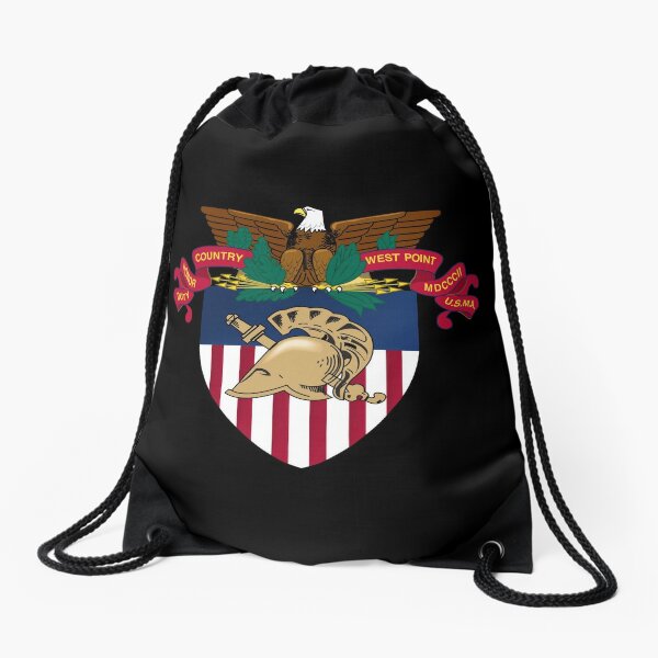 USMA US Military Academy Large Drawstring Bag DU