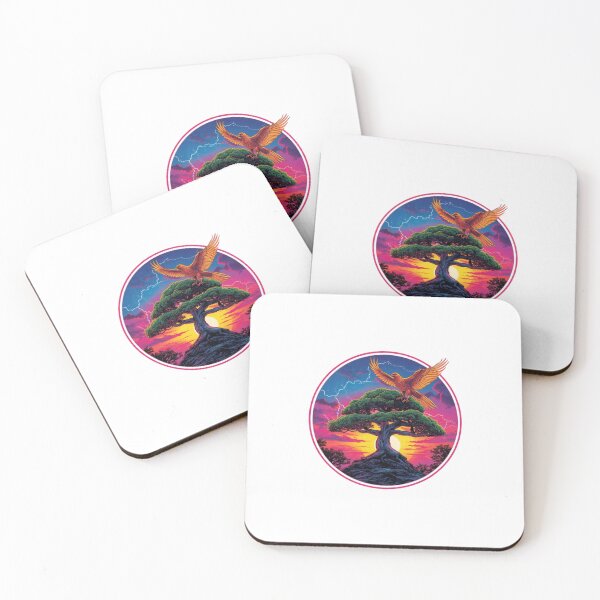 Item preview, Retro Bonsai & Phoenix Dojo Karate Art – Vintage Japanese Martial Arts Design designed and sold by Chippychips1.