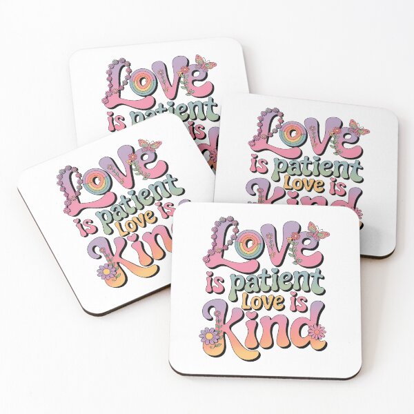 Item preview, Love Is Patient Love Is Kind, Love is patient love is kind verse​ designed and sold by graphic-genie.
