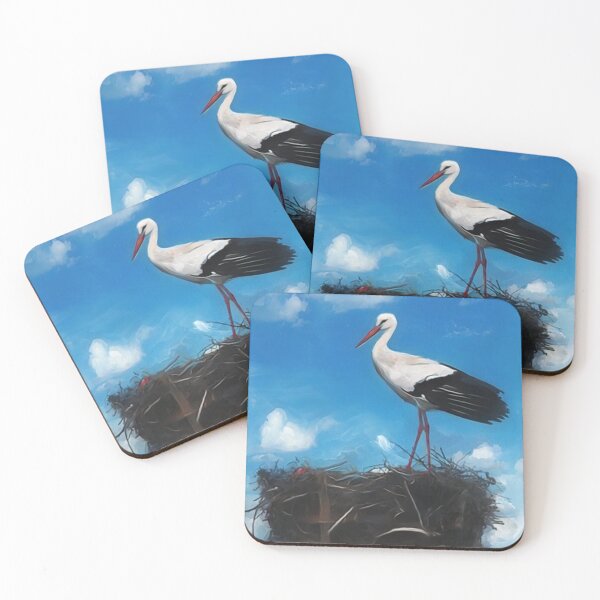 Item preview, Storks Touching the Sky designed and sold by slikar.