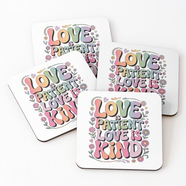 Item preview, Love Is Patient Love Is Kind, Love is patient love is kind verse​ designed and sold by graphic-genie.