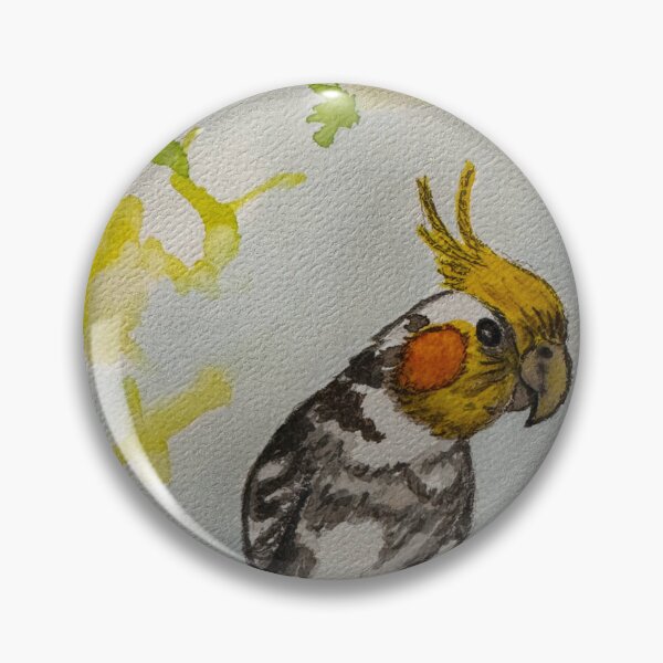 Item preview, Pintura de cacatúa en acuarela designed and sold by Rfcoleman.