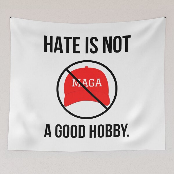 Item preview, Hate is not a good hobby. designed and sold by Rachel the Artist .