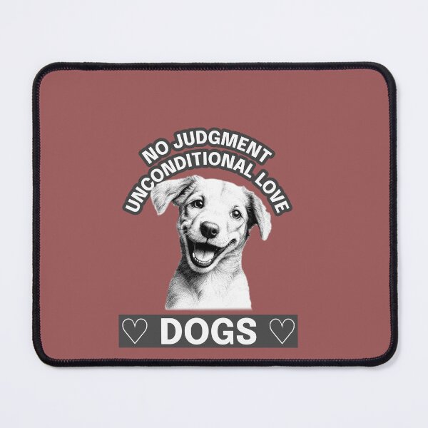 Item preview, No Judgment Unconditional Love Dogs designed and sold by Rockyctees.