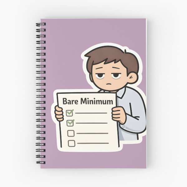 Item preview, Bare Minimum Energy - Work Exhaustion designed and sold by Elloracomplex.
