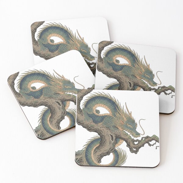 Item preview, Sleeping Japanese Dragon designed and sold by SakuraVibes.