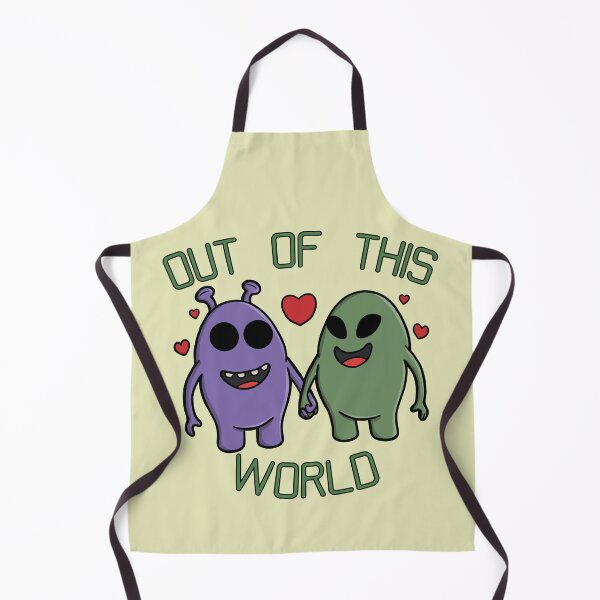 Item preview, Out of This World Alien Couple Holding Hands designed and sold by shopdiego.
