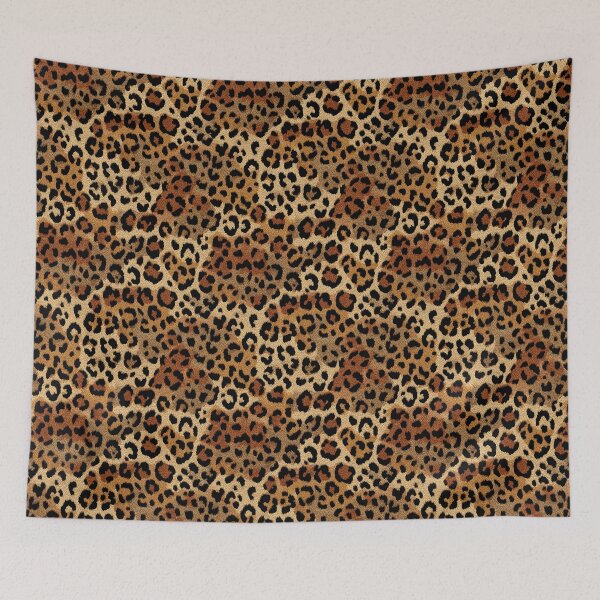Item preview, Beautiful Leopard Textile - Wildlife Pattern  - Valentine'S Day Gifts For Her designed and sold by RoyalStarsPatts.