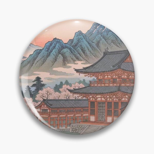 Item preview, Japanese pagoda temple  designed and sold by SakuraVibes.