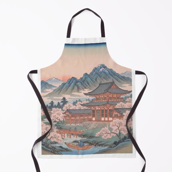Item preview, Japanese pagoda temple designed and sold by SakuraVibes.