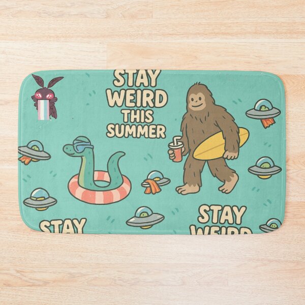 Item preview, Stay Weird This Summer – Bigfoot, Mothman & Nessie Vibes designed and sold by Chippychips1.