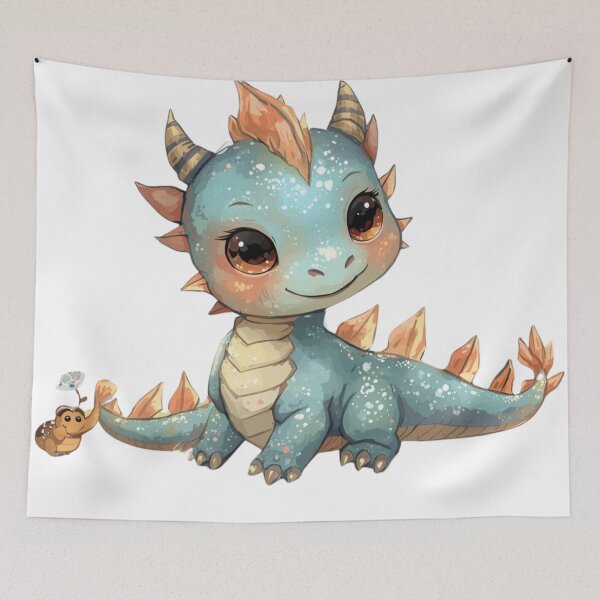 Item preview, Whimsical Medieval Dragon – Cute Cartoon  designed and sold by Chippychips1.