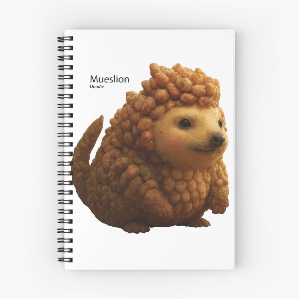 Item preview, Mueslion (Doodie Evolution) designed and sold by FoodDoods.