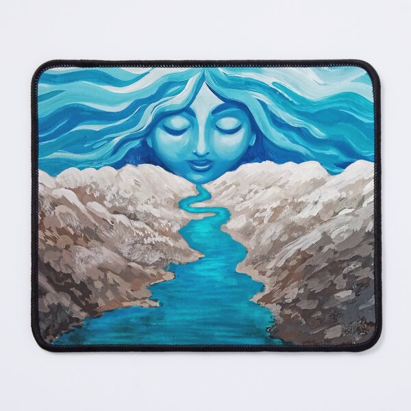Item preview, Maa Ganga Painting designed and sold by shantilovesart.