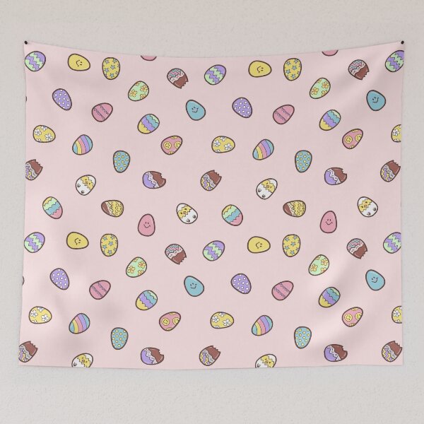 Item preview, Fun colourful Easter Eggs (Pink) designed and sold by HarunaMcDesigns.