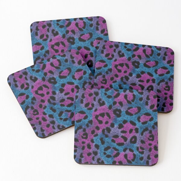 Item preview, Colorful Leopard Textile  - Animal Print Illustration  - Anniversary Gifts For Dad designed and sold by RoyalStarsPatts.