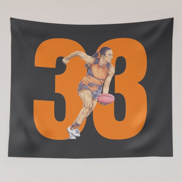 Item preview, Emily Pease Giants 33 Orange designed and sold by famousflies313.
