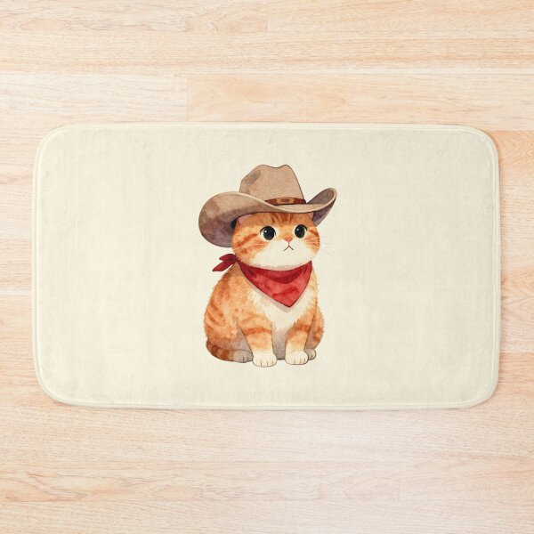Item preview, Ginger Cat Cowboy designed and sold by chillaxcats.