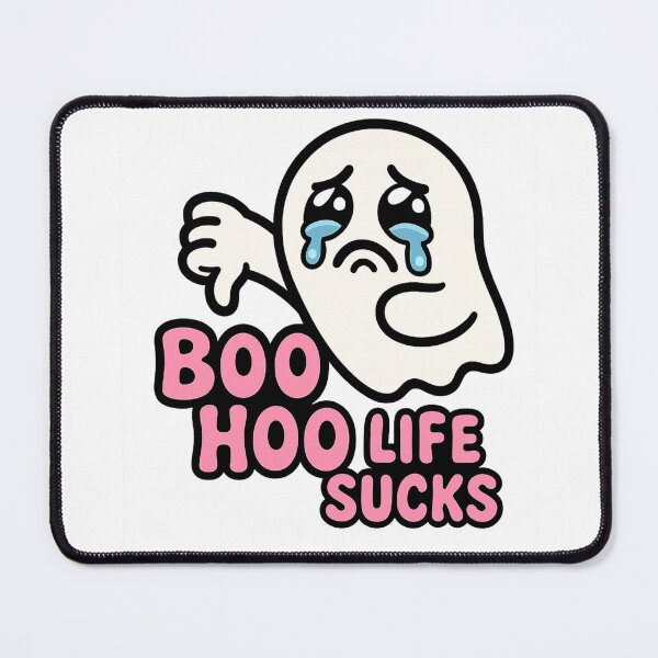 Item preview, Boo Hoo Ghost Negative Meme designed and sold by TwillTees.