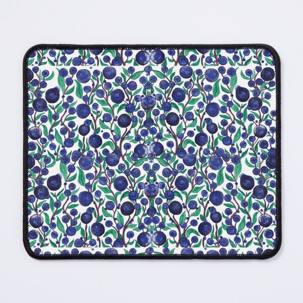 Item preview, Blueberries - Repeat Pattern designed and sold by My Little Art Bubble.