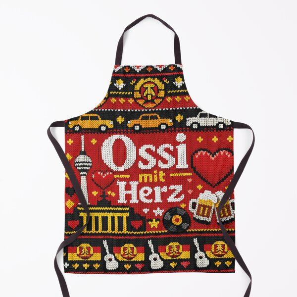 Item preview, East German with a heart Berlin nostalgia knitwear design designed and sold by Mauswohn.