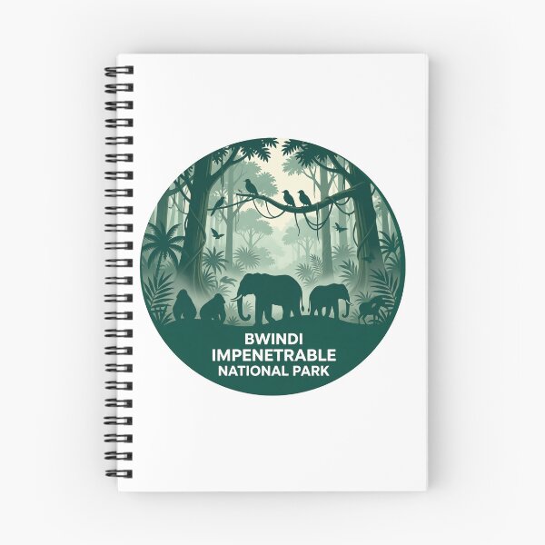 Item preview, Bwindi Impenetrable National Park Fernshadow Basin Path designed and sold by Simsimah26Parks.