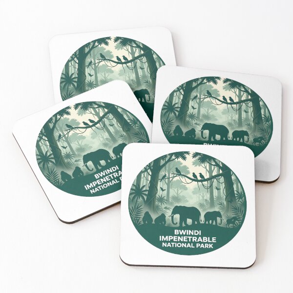 Item preview, Bwindi Impenetrable National Park Fernshadow Basin Path designed and sold by Simsimah26Parks.