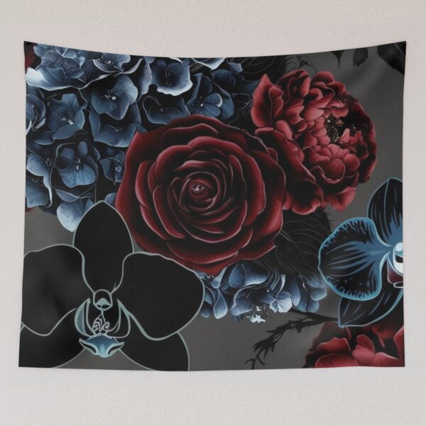 Item preview, Goth Dark Elegance: The Rise of Floral Patterns in Fashion designed and sold by Chippychips1.