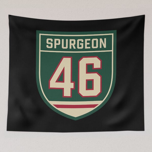 Item preview,  Jared Spurgeon Minnesota 46 Emblem designed and sold by MAREYD.