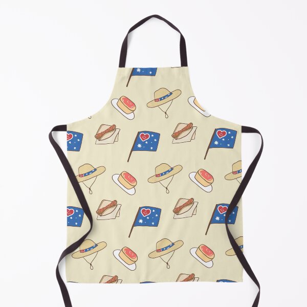 Item preview, Kawaii Aussie Summer - Icons of Australia (Cream) designed and sold by HarunaMcDesigns.