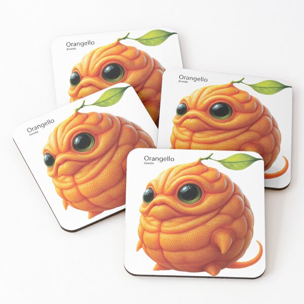 Item preview, Orangello (Doodie Evolution) designed and sold by FoodDoods.