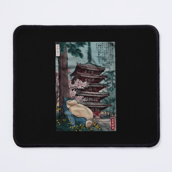 Item preview, Snorlax Sleeping Near A Temple designed and sold by T-Shopx.