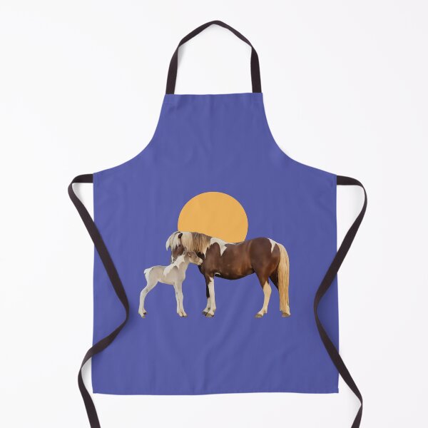 Artikelvorschau, Ponystute und Fohlen bei Vollmond entworfen und verkauft von Rockyctees.