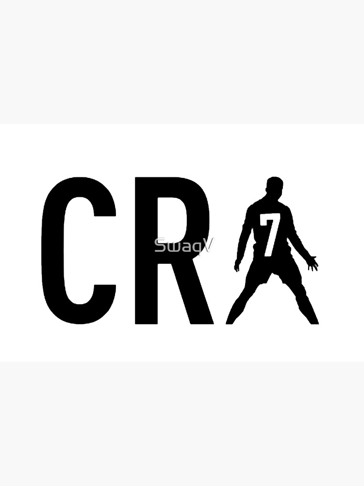 CR7 CRISTIANO RONALDO BLACK GREY PLAID LOGO SIGN LOGO LOW WAIST