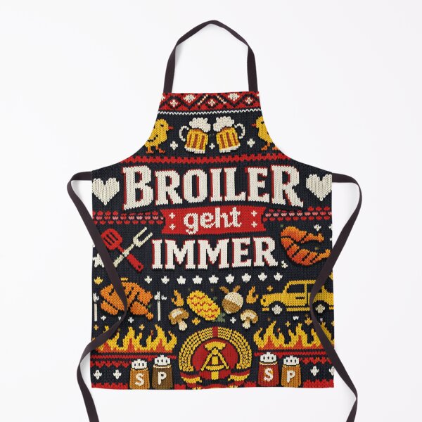 Item preview, Broiler is always a good idea, nostalgia for East German knitting designs designed and sold by Mauswohn.