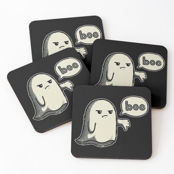 Item preview, Sarcastic Kawaii Ghost – Passive Aggressive Boo Meme designed and sold by cr6zym1nd.