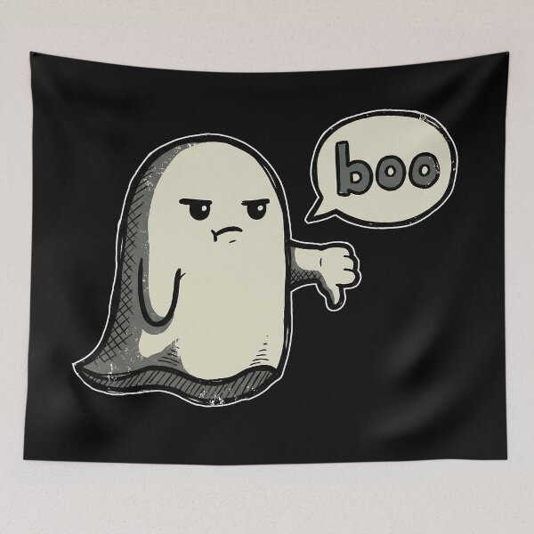 Item preview, Sarcastic Kawaii Ghost – Passive Aggressive Boo Meme designed and sold by cr6zym1nd.