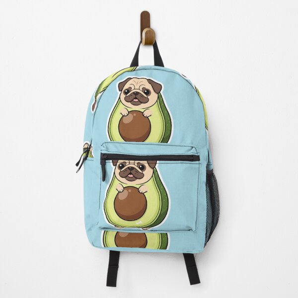 Item preview, Avopug Kawaii - Avocado Pug Dog Anime Sticker designed and sold by FRADEX STORE.